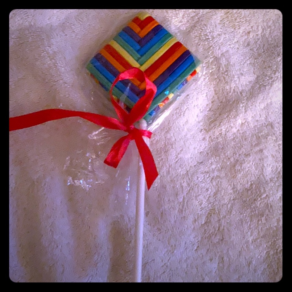 Pride day hair ties